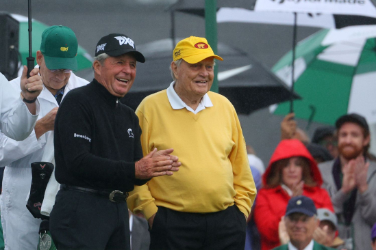 Gary Player (vlevo) a Jack Nicklaus (foto: GettyImages).