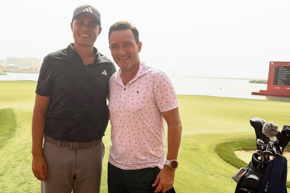 Ludvig Åberg a Vladimír Šmicer (foto: archiv Vladimíra Šmicera).