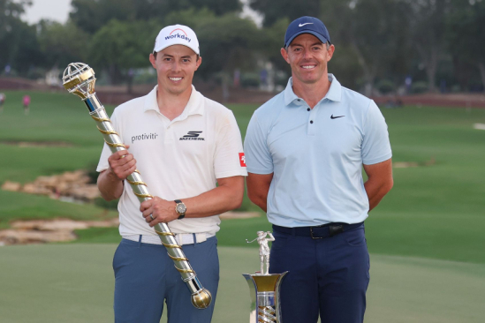 Matt Fitzpatrick a Rory McIlroy (foto: GettyImages)