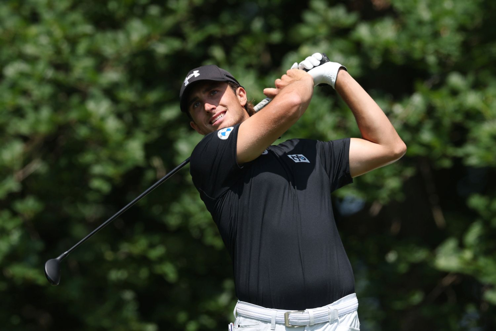 Cedric Gugler na Raiffeisenbank Golf Challenge 2025 (foto: Patrik Jeřicha).