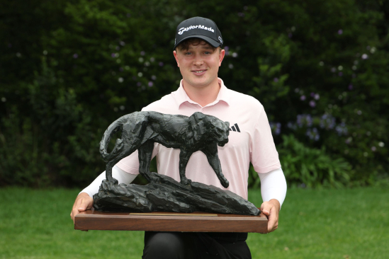 Jayden Schaper slaví první titul na DP World Tour v kariéře (foto: GettyImages)