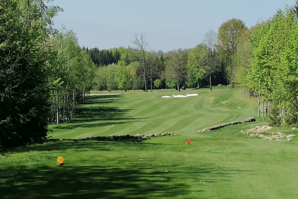 Čtyřparová jamka č. 7 na Čertově břemeni (Foto: autor)