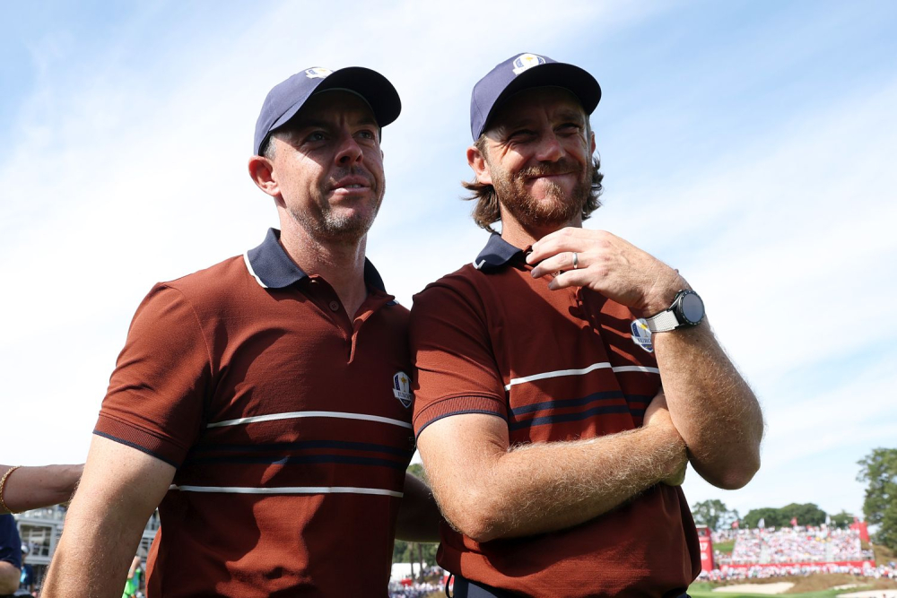 Rory McIlroy a Tommy Fleetwood (foto: GettyImages).