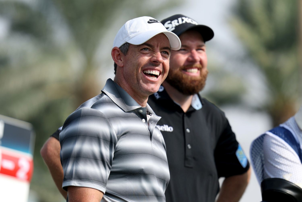 Rory McIlroy a Shame Lowry (foto: GettyImages).