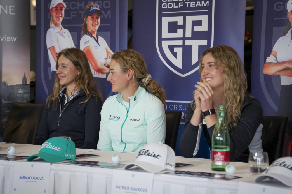 Představení CPGT se zúčastnily také Jana Melichová, Sára Kousková a Patricie Macková (zleva, foto: Terea Endrová)