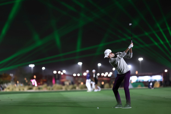 Elvis Smylie v průběhu 3. kola LIV Golf Riyadh (foto: GettyImages).