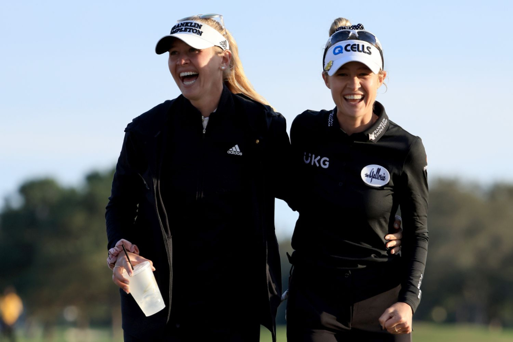 Jessica a Nelly Korda na archivním snímku z roku 2021 (foto: GettyImages).