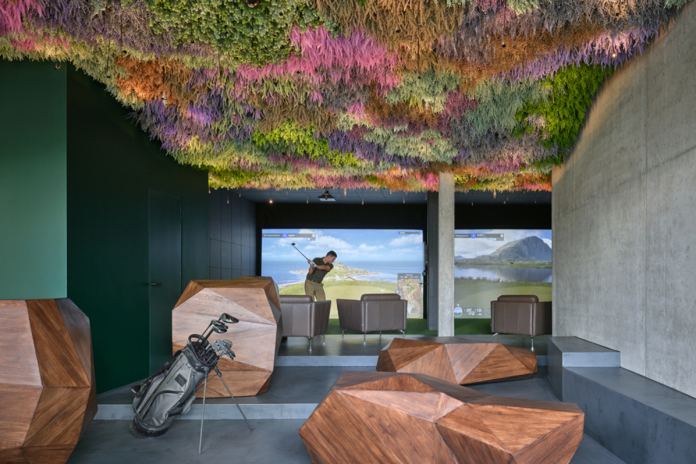 Golfový bar Mulligan v Praze na Smíchově (foto: Bar Mulligan)