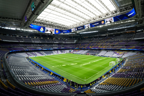 Stadion Santiago Bernabéu. (foto: GettyImages)
