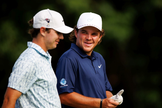 John Daly II. (vpravo) a Filip Jakubčík (foto: GettyImages).