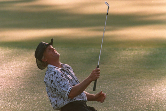 Greg Norman na Masters 1996 (foto: GettyImages)