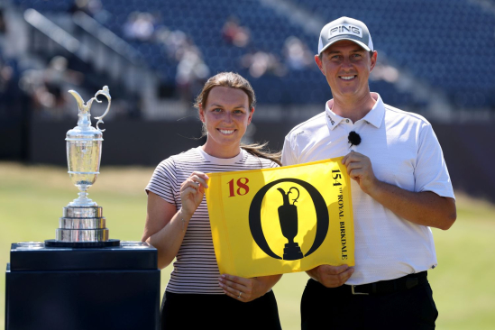 Joe Dean se snoubenkou Emily (foto: GettyImages).