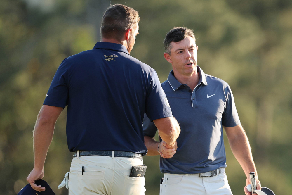 Rory McIlroy a Bryson DeChambeau (foto: GettyImages)