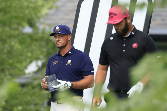 Bryson DeChambeau a Jon Rahm (foto: GettyImages).