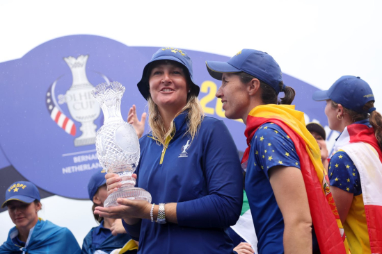 Anna Nordqvist (vlevo) a Carlota Ciganda (foto: GettyImages).