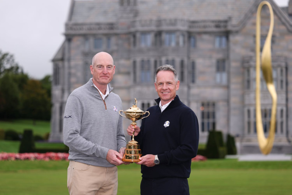 Kapitáni Jim Furyk (vlevo) a Luke Donald (foto: GettyImages).