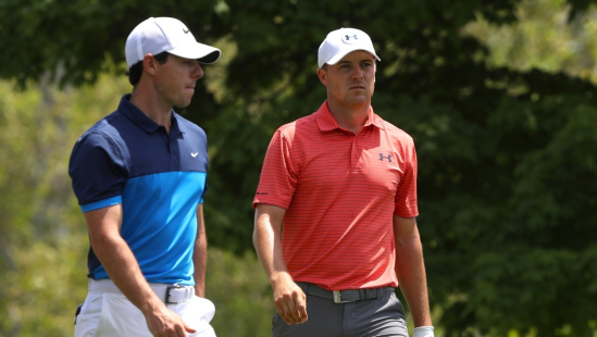 Rory McIlroy a Jordan Spieth