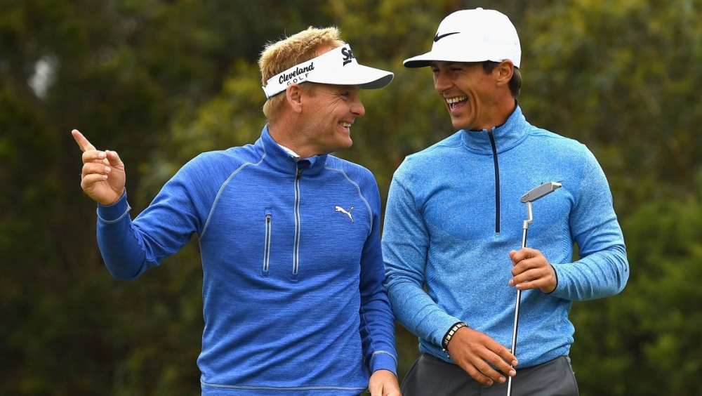 Soren Kjeldsen a Thorbjorn Olesen