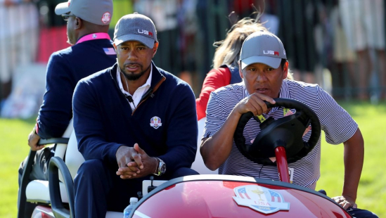 Tiger Woods a Notah Begay III