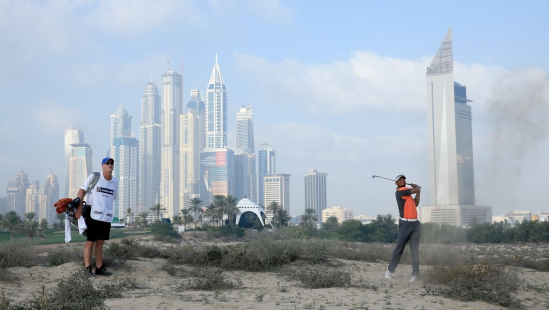 Tiger Woods Dubai