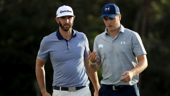 Dustin Johnson a Jordan Spieth