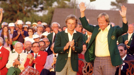 Jack Nicklaus na Masters 1986