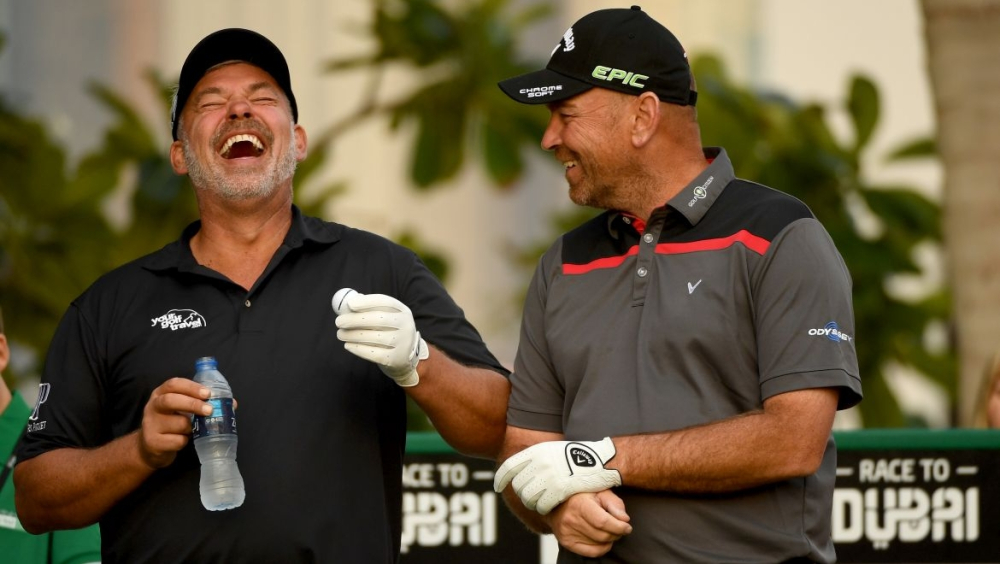 Darren Clarke a Thomas Bjorn