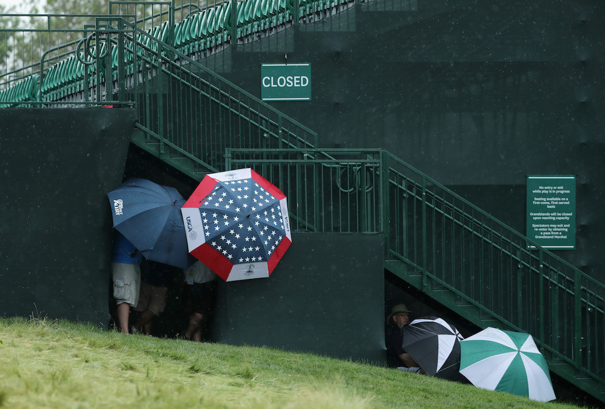 US Open - počasí