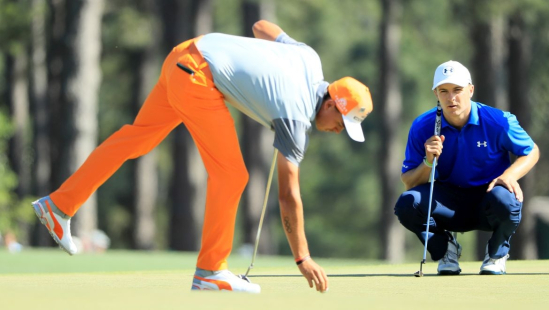 Jordan Spieth a Rickie Fowler