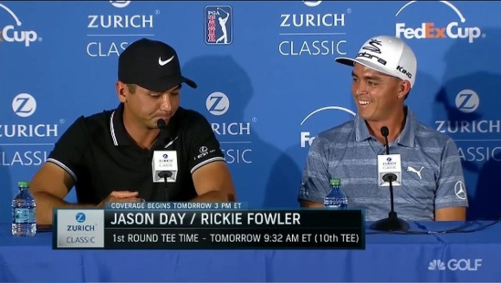 Jason Day a Rickie Fowler