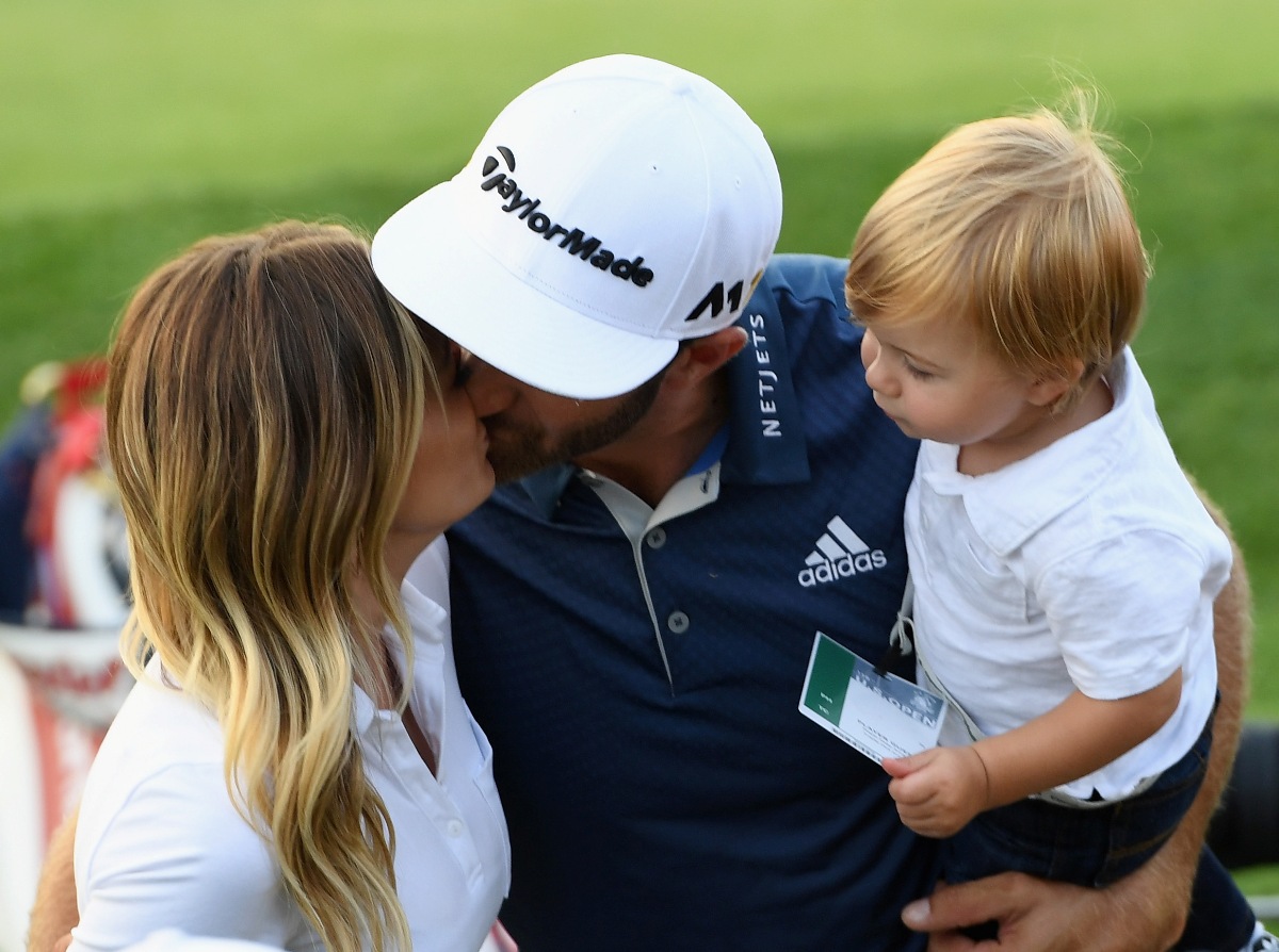 Dustin Johnson, Paulina Gretzky a Tatum