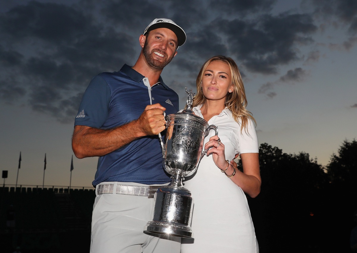 Dustin Johnson a Paulina Gretzky