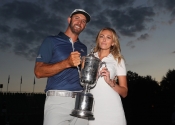 Dustin Johnson a Paulina Gretzky