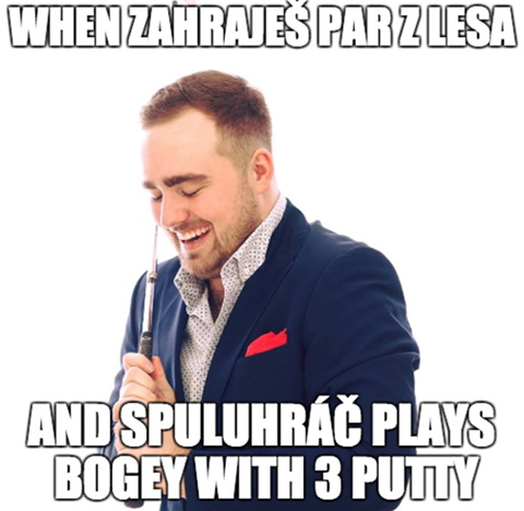 Czech Golf Memes