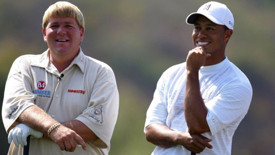 John Daly a Tiger Woods