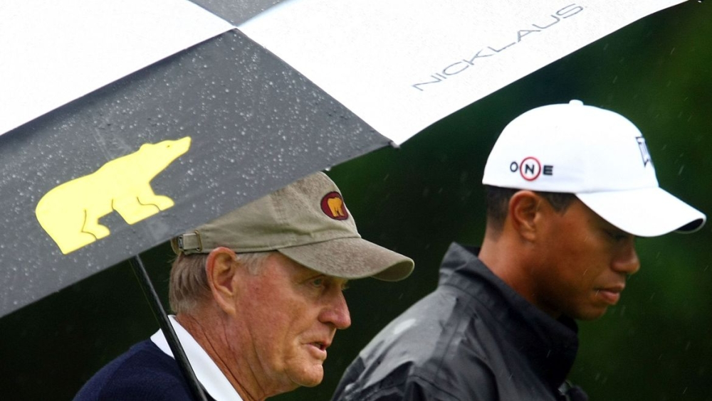 Jack Nicklaus a Tiger Woods Jack Nicklaus a Tiger Woods