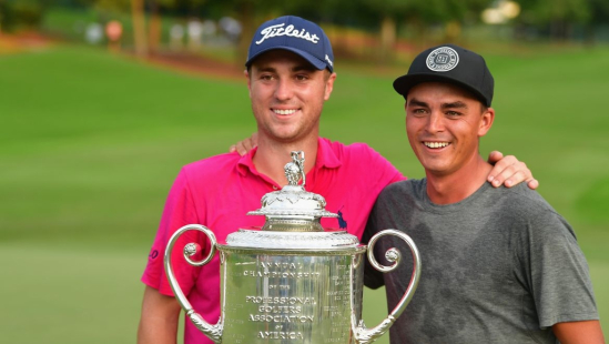 Justin Thomas a Rickie Fowler