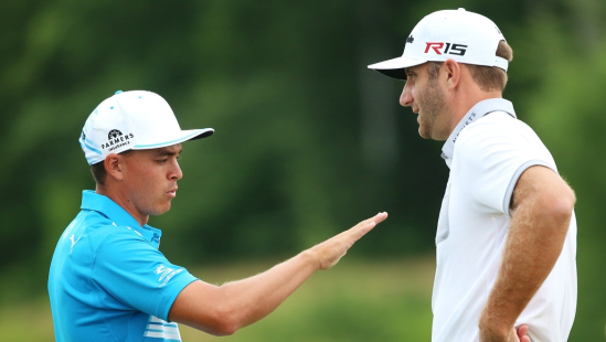 Rickie Fowler a Dustin Johnson