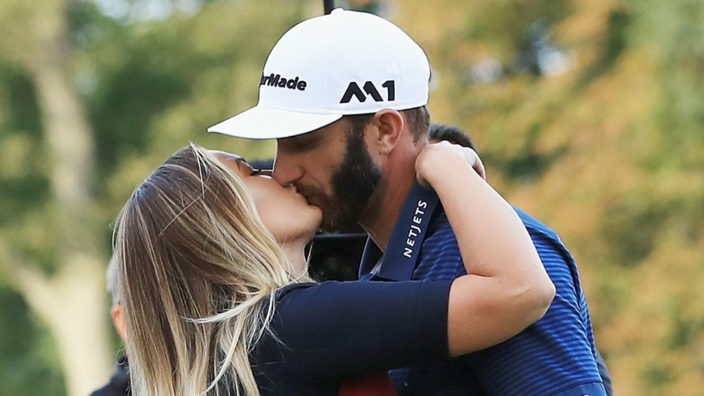 Dustin Johnson a Paulina Gretzky