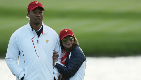 Erica Herman a Tiger Woods