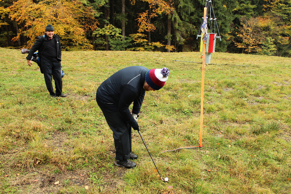 Extrémní golf v Orlických horách