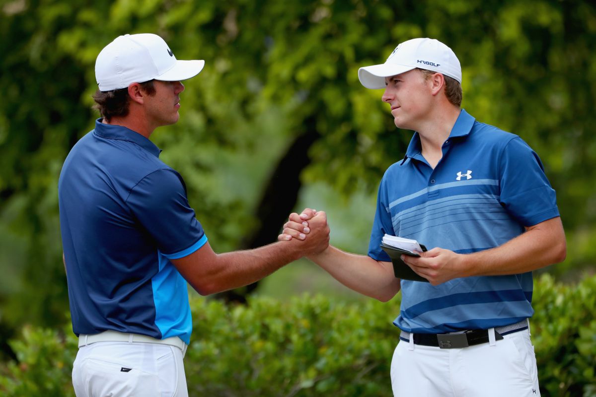 Jordan Spieth a Brooks Koepka