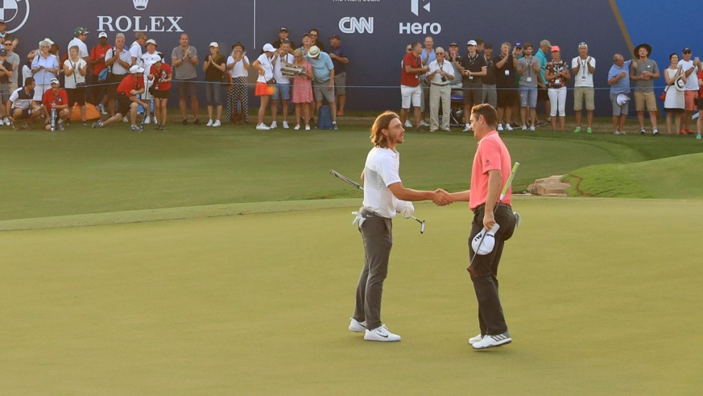 Justin Rose a Tommy Fleetwood