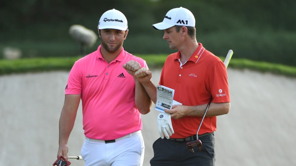 Justin Rose a Jon Rahm