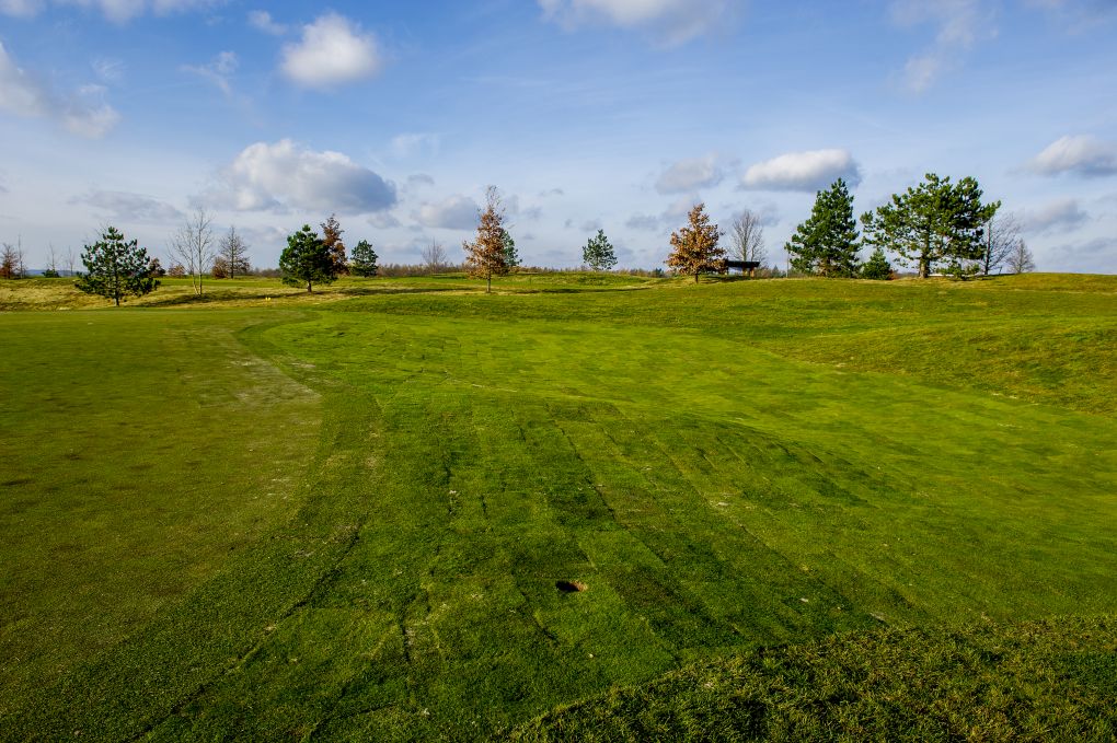 Albatross změny na 18. greenu