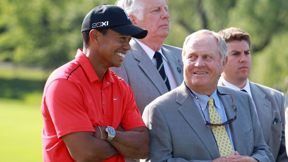 Jack Nicklaus a Tiger Woods