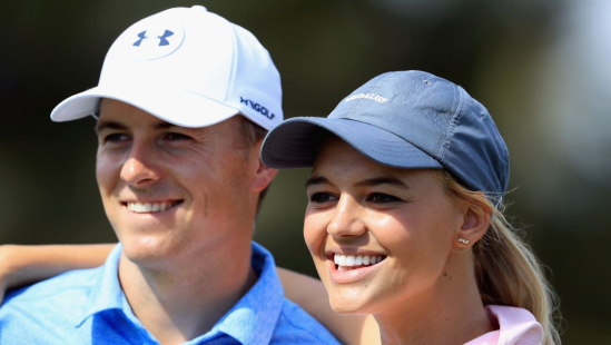 Kelly Rohrbach a Jordan Spieth