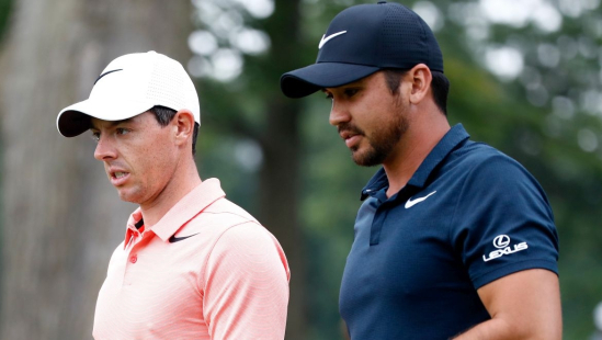 Rory McIlroy a Jason Day