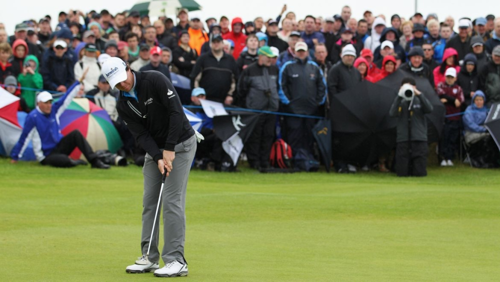 Rory McIlroy na Irish Open 2012 v Royal Portrush