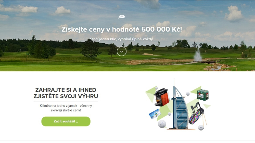 Soutěž GolfExtra.cz a Czech Masters